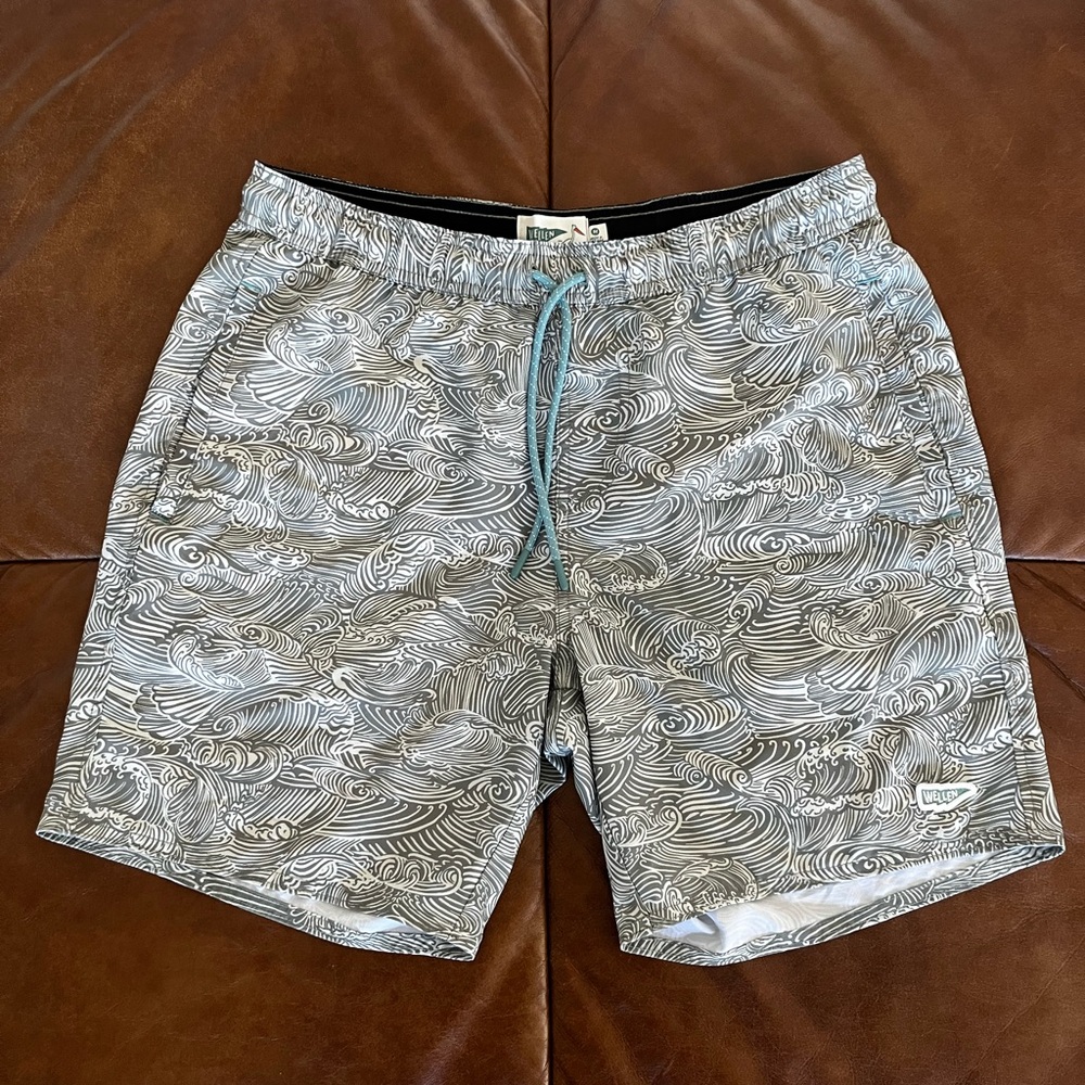 Wellen Agave Wave lined Swim Trunks Medium
